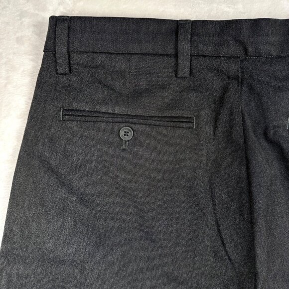 Dockers Mens Signature Classic Fit Flex Comfort Lux Stretch Pants Gray 36x32 NWT - Picture 7 of 11